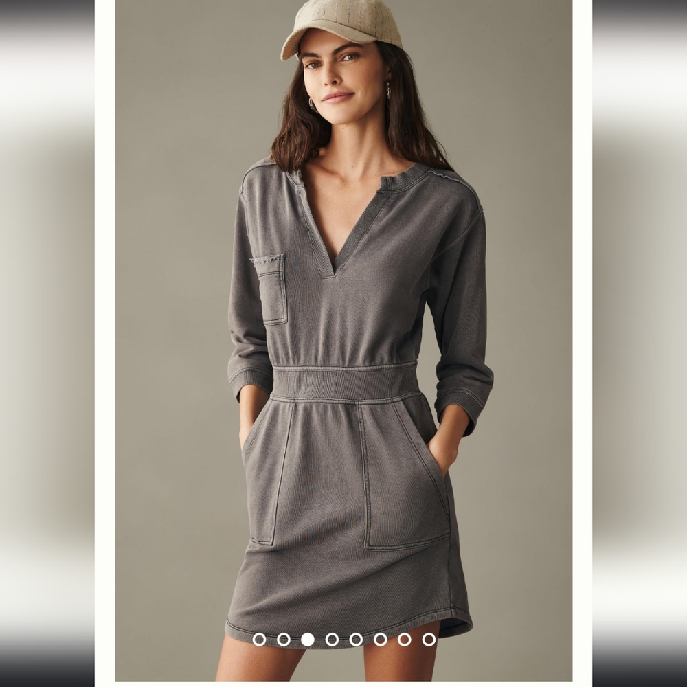 Daily Practice by Anthropologie Utility Mini Dress NWT